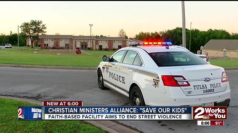 Faith-based facility aims to end street violence