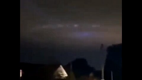 Large UFO over Hungary on Video