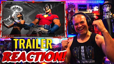 MORTAL KOMBAT 1 PEACEMAKER DLC GAMEPLAY TRAILER - REACTION!