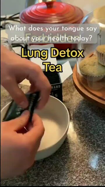 Lung Detox Tea! Forbidden Because It Works?