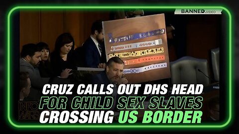 VIDEO: DHS Confronted for Child Sex Trafficking in US Senate