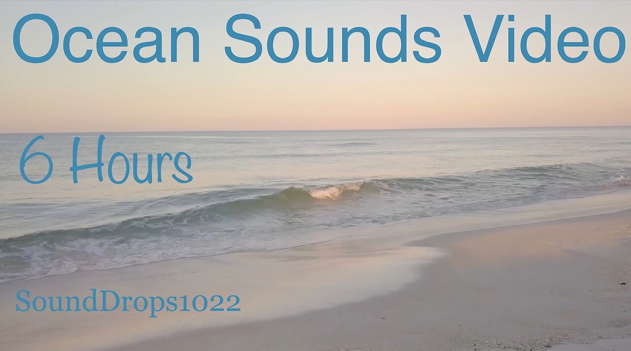 Crush Your Work With 6 Hours Of Ocean Sounds Video