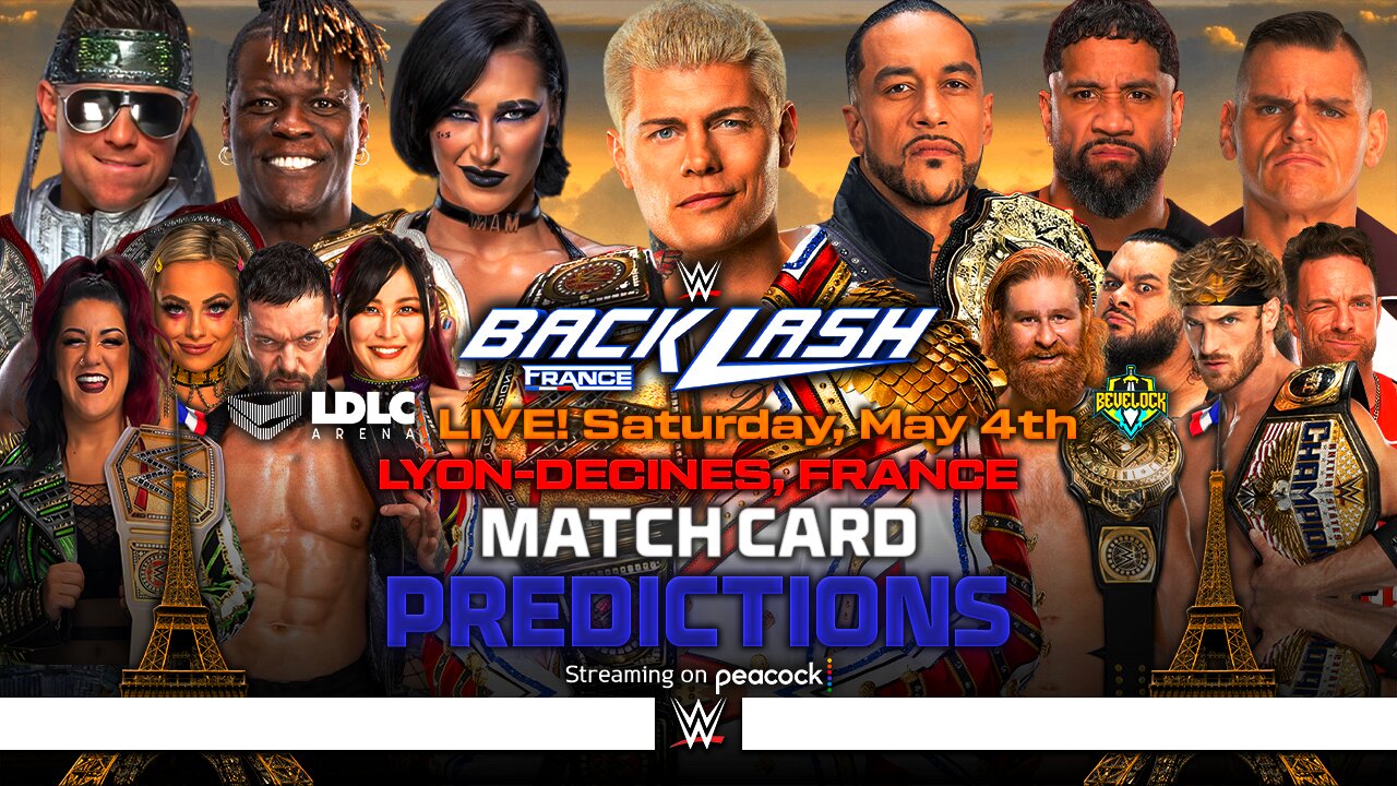 WWE Backlash 2024 - Card Predictions