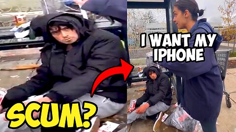 Pro-Crime Activist Melts Down After Phone Theft