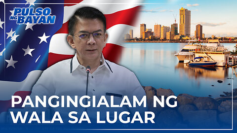 Pangingialam ng U.S. sa Manila Bay Reclamation, wala sa lugar