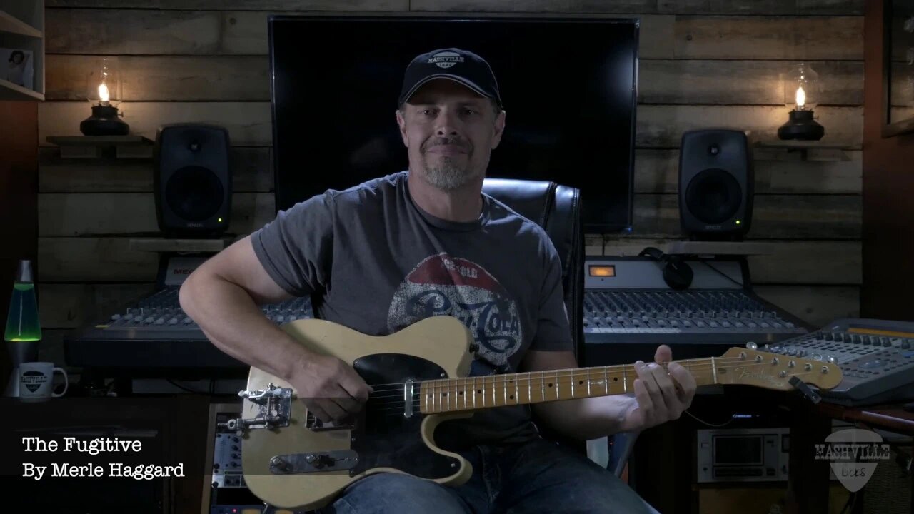 How To Play The Fugitive Intro By Merle Haggard