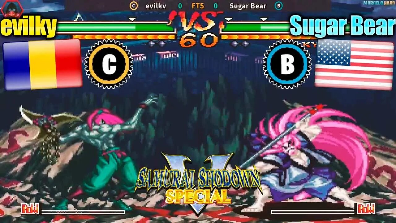 Samurai Shodown V Special (evilky Vs. Sugar Bear) [Romania Vs. U.S.A.]