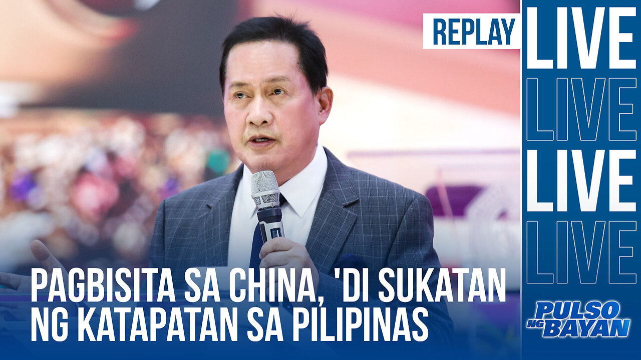 Pagbisita sa China, 'di sukatan ng katapatan sa Pilipinas ayon kay Pastor Apollo C. Quiboloy