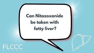 Can Nitazoxanide be taken with fatty liver?