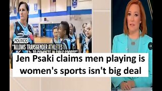 Jen Psaki says men in girls sports is not a issue…man paralyzed a women in volleyball match