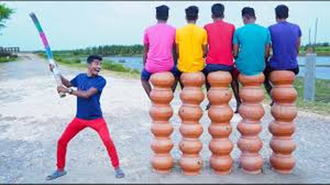 Very Special Trending Funny Comedy Video 2023😂Amazing Comedy Video 2023 Episode 257 by Bidik Fun Tv