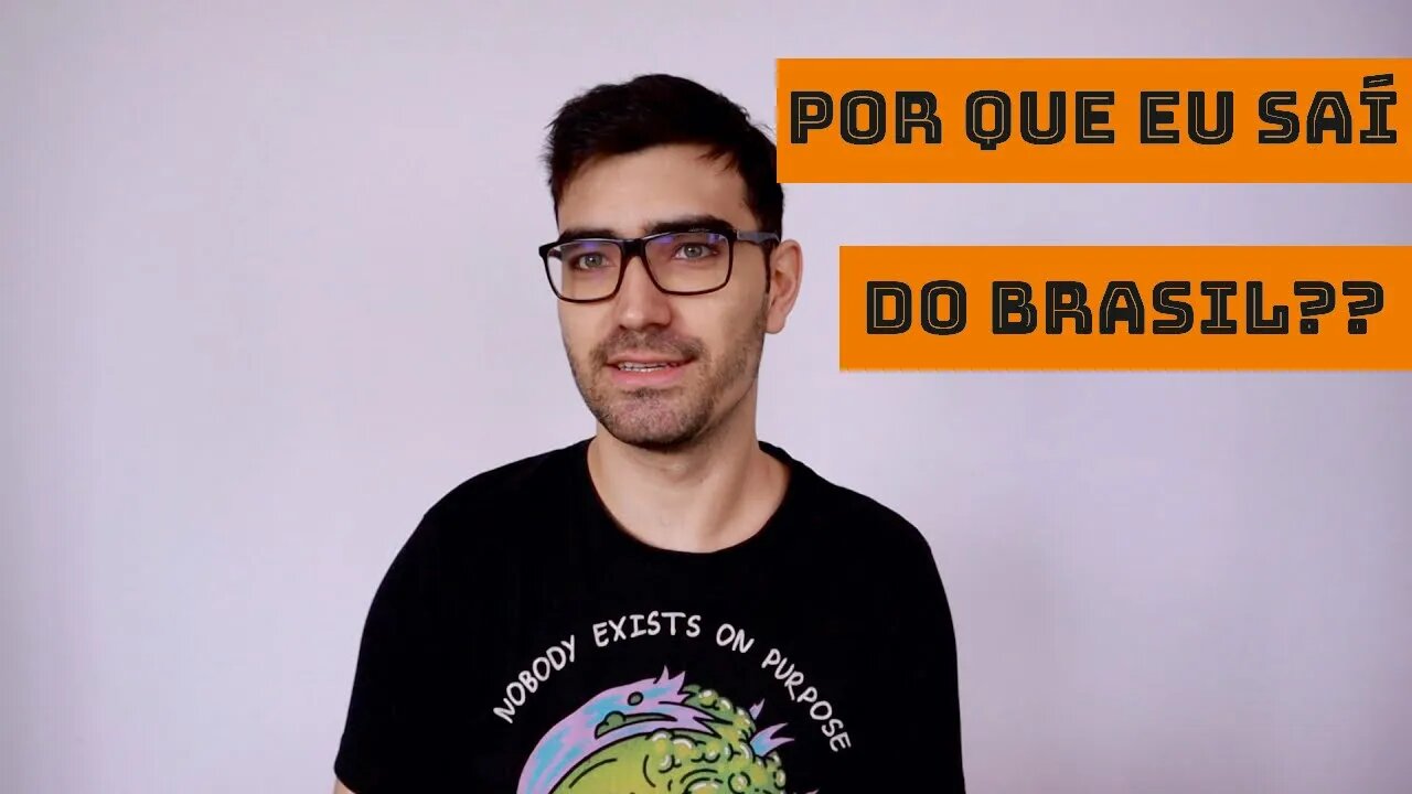 Porque eu saí do Brasil. A importância de ter metas pessoais.