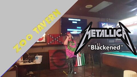 KARAOKE - Metallica - Blackened (Cover)