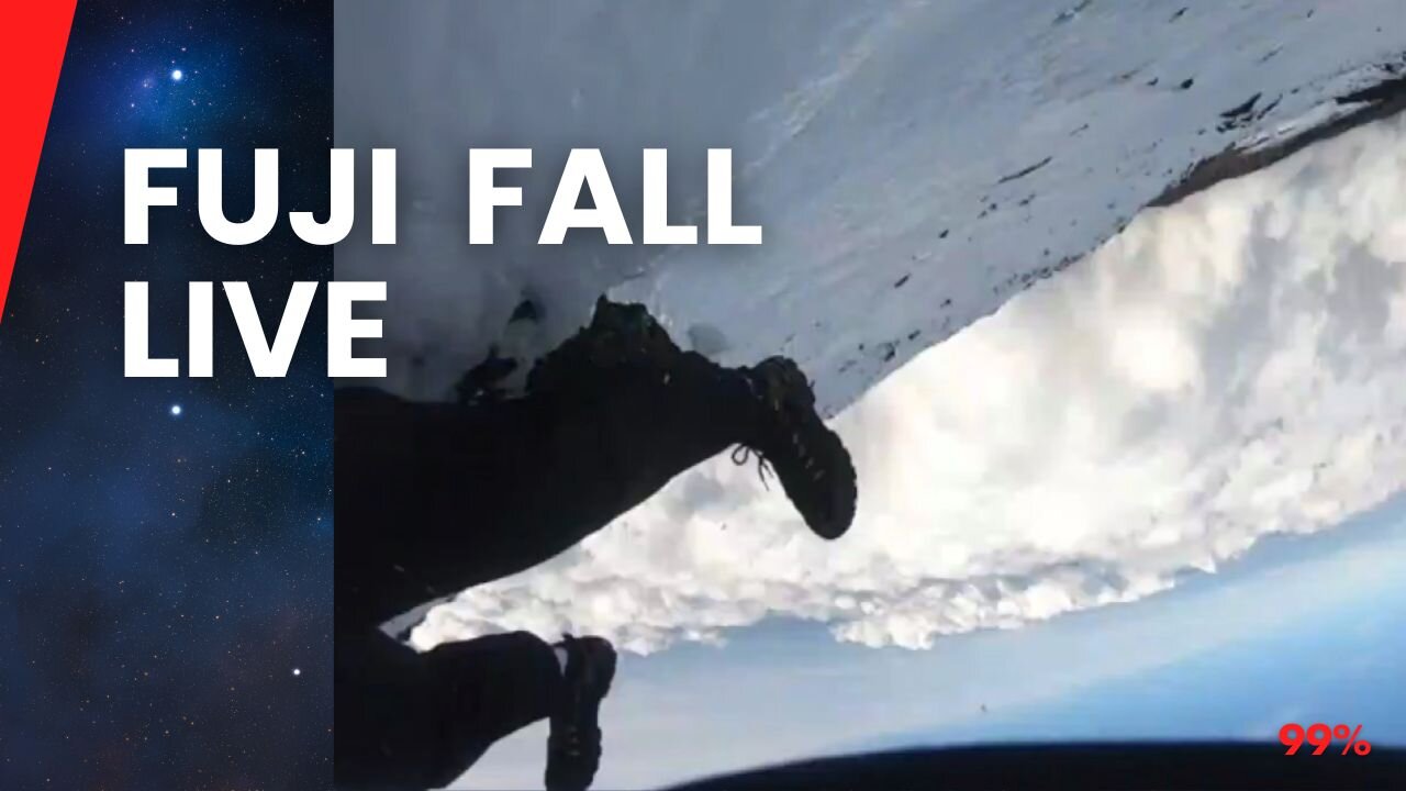 Live Stream Horror: Man Falls from Mount Fuji in Freezing Despair