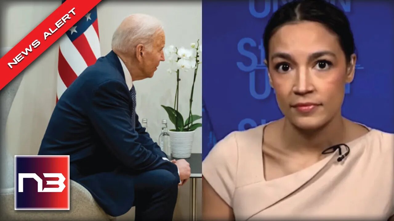 AOC Drops BOMB on Biden Launches MASSIVE Revolt Against Joe From The Left