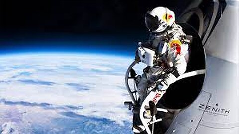 A jump from space||World record free fall