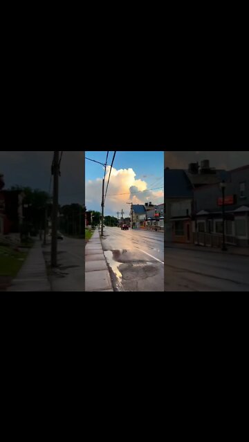 Thunderstorm in Alberton Prince Edward Island