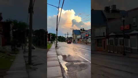 Thunderstorm in Alberton Prince Edward Island
