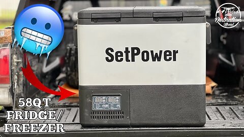 We Took a New Fridge out on the Trail, And We Love it! Setpower PT55 58QT Review