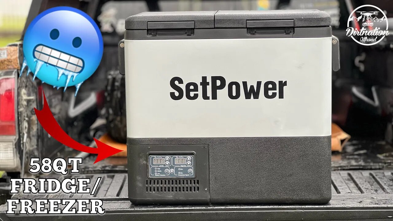 We Took a New Fridge out on the Trail, And We Love it! Setpower PT55 58QT Review