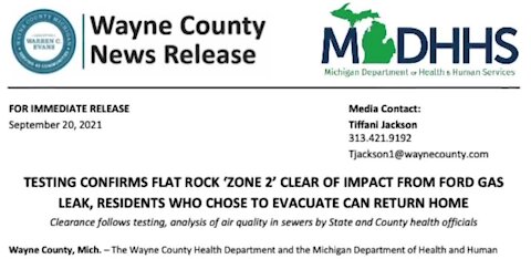 Zone 2 in Flat Rock cleared, residents who evacuated can return home