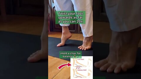 Got flat feet? Start doing this 👉