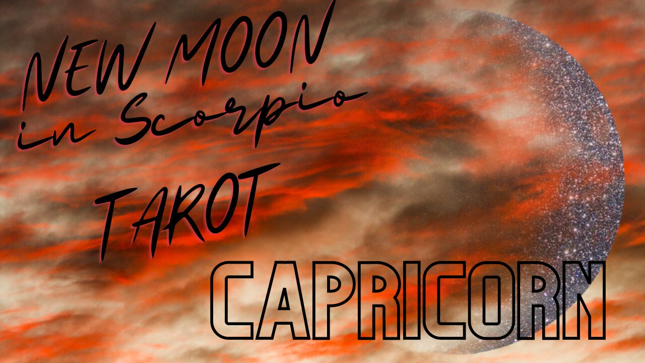 Capricorn ♑️- Try a different approach! New Moon in Scorpio tarot reading #capricorn #tarot