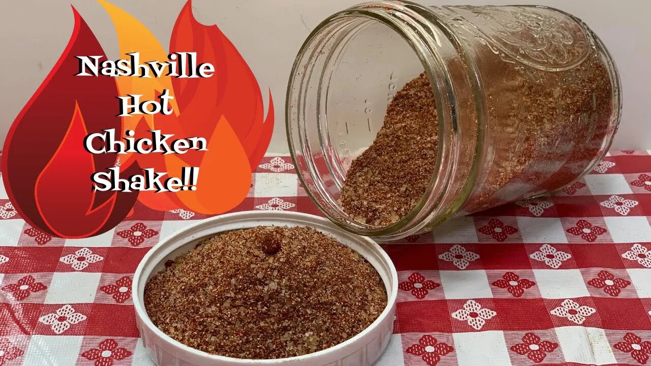 NASHVILLE HOT CHICKEN SHAKE SEASONING BLEND!!