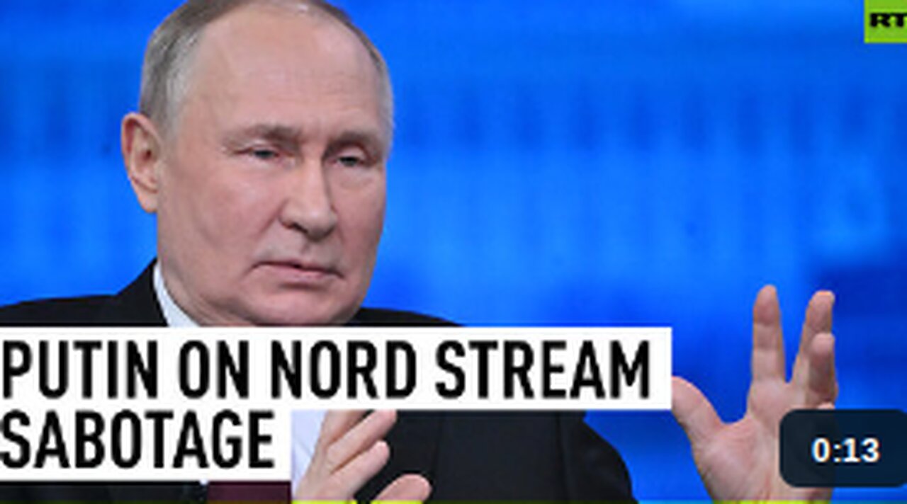 It was most likely the US who blew up Nord Stream – Putin