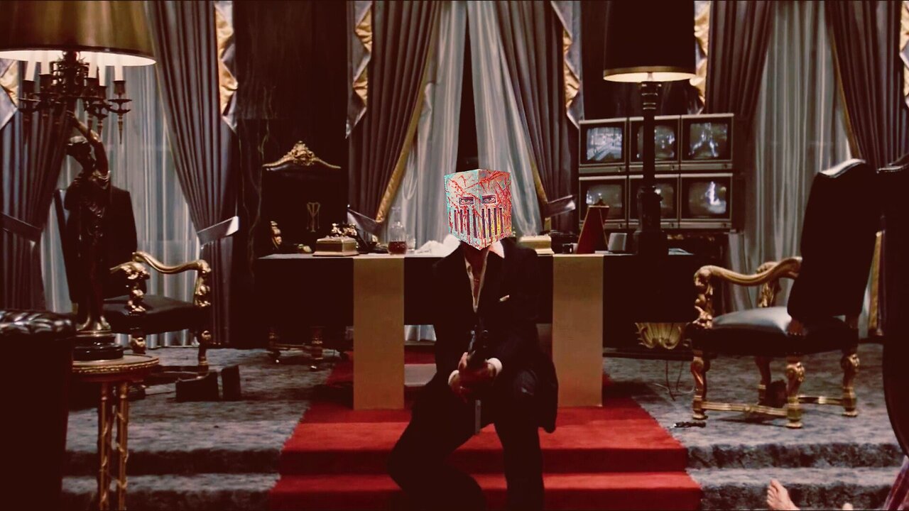 Scarface Mansion Shootout (But With Baker Ya Maker Soundtrack)
