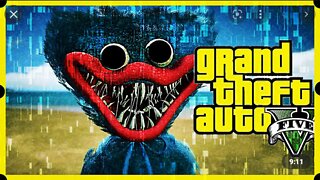 🔴Gta 5 poppy playtime huggy wuggy - Jogando poppy playtime no gta 5