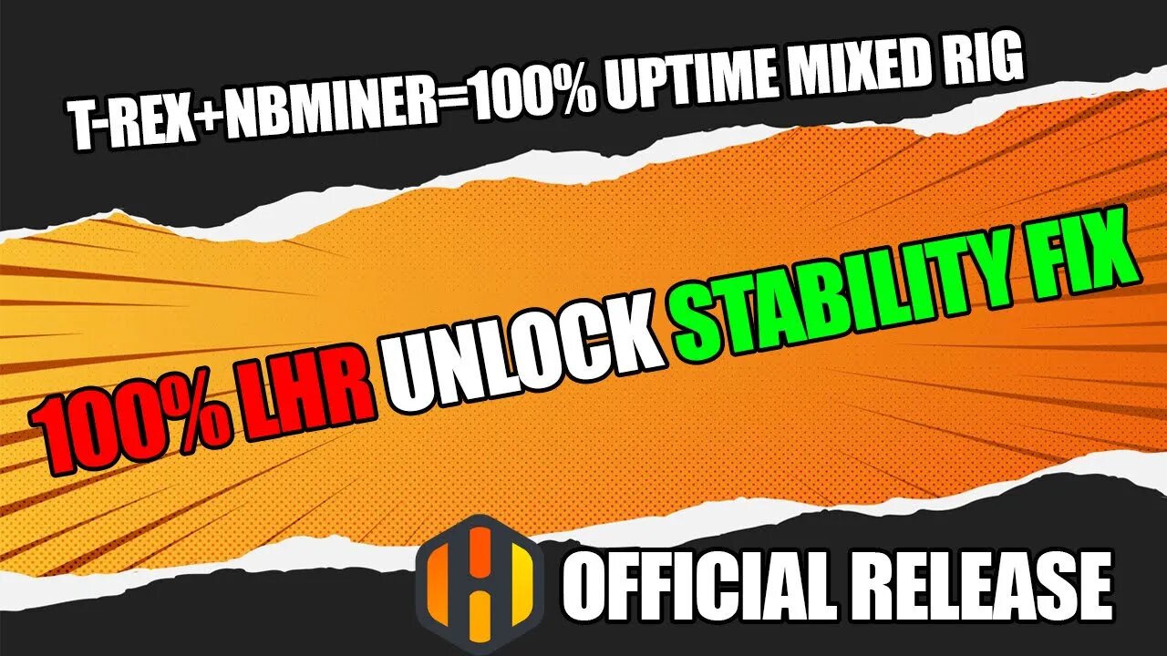 HIVEOS Officially Releases NBMiners 100% LHR UNLOCK | Mixed Rig Set Up