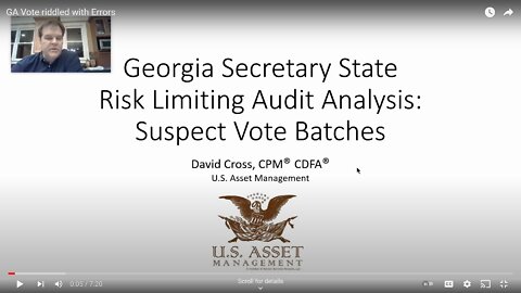 GA Vote Riddled with Errors