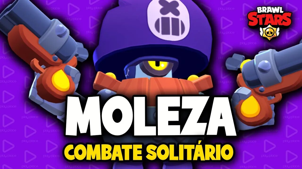 Combate solitário na moleza com o Darryl em Brawl Stars