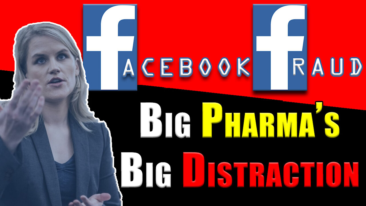 Is The Facebook Whistleblower Big Pharma's Big Distraction From & Biggest Weapon Against TRUTH!?!?