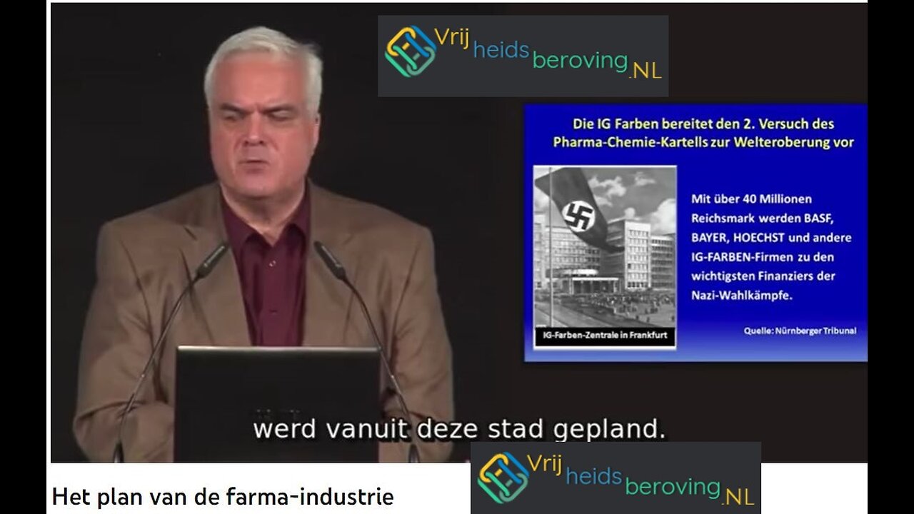 Het plan van de farma-industrie.