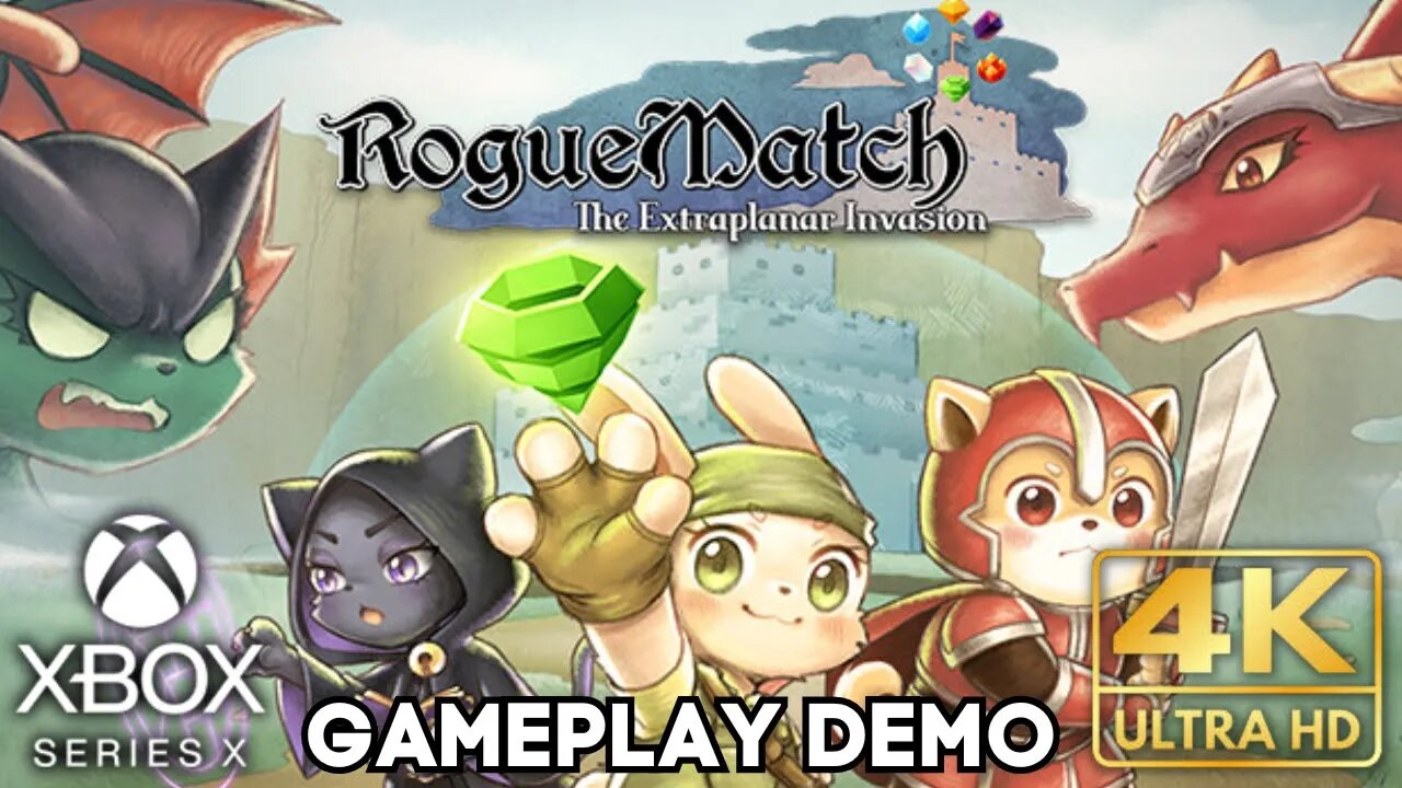 Roguematch The Extraplanar Invasion Demo Gameplay | Xbox Series X|S | 4K HDR (No Commentary Gaming)