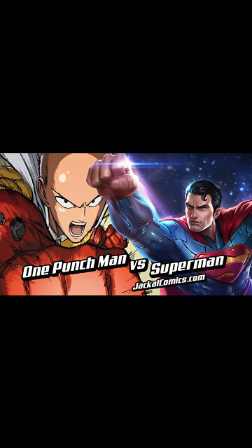 ONE PUNCH MAN Vs. SUPERMAN - ( Saitama VS Superman) Comic Book Battles: Who Would Win In A Fight?