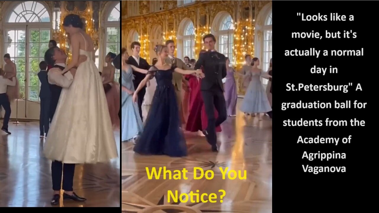 A graduation ball for students from the Academy of Agrippina Vaganova Held Every Year in St. Petersburg, Russia.