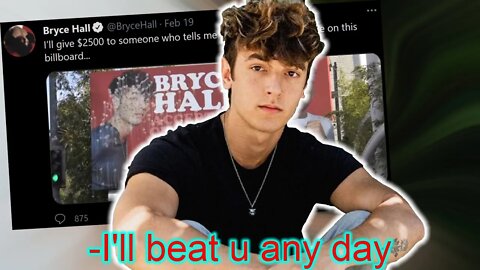 Bryce Hall Thinks He is Tough...