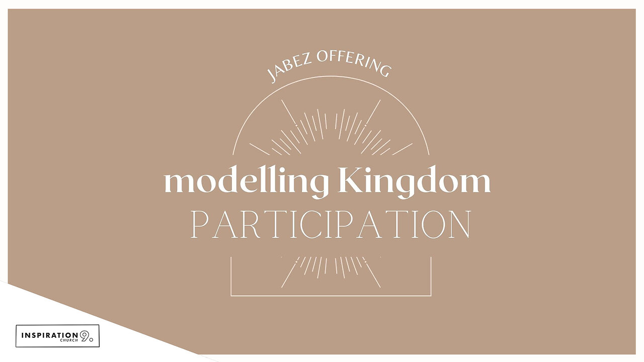 Jabez Offering: Modelling Kingdom Principle // June 23, 2024