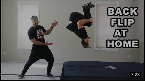 I learn how to do black flip in 2 hours