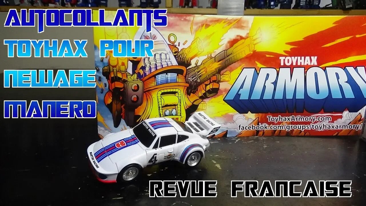 [Francais] Revue Video des Autocollants Toyhax pour NewAge Manero