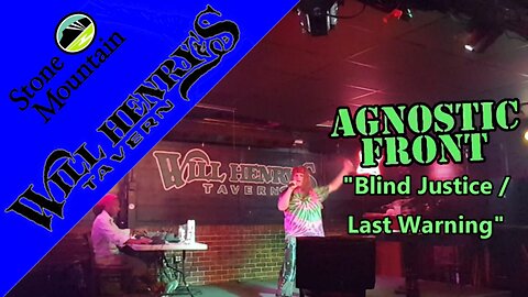 KARAOKE - Agnostic Front - Blind Justice / Last Warning (Cover)