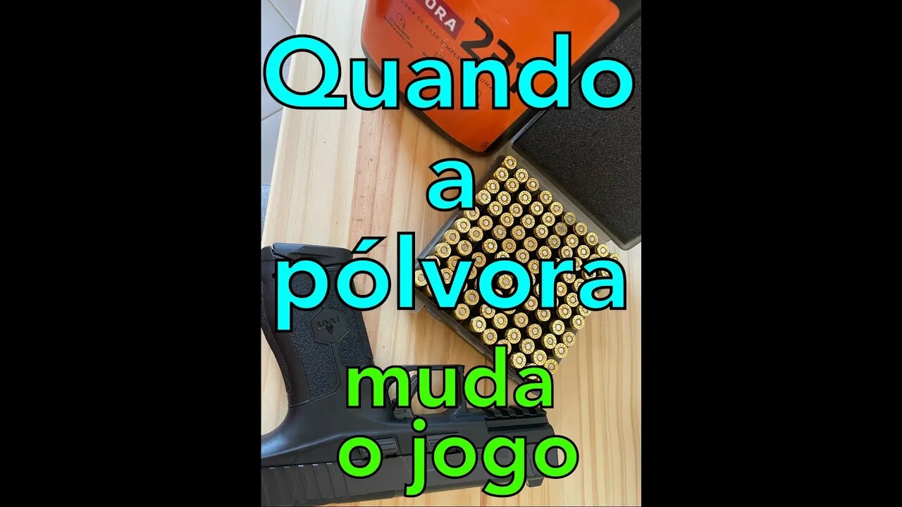 Quantidade de pólvora pode influenciar no funcionamento de uma arma?