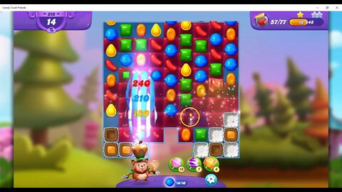 FRIENDS Level 215 Audio Talkthrough, Candy Crush Friends Saga, 30 Moves 0 Boosters