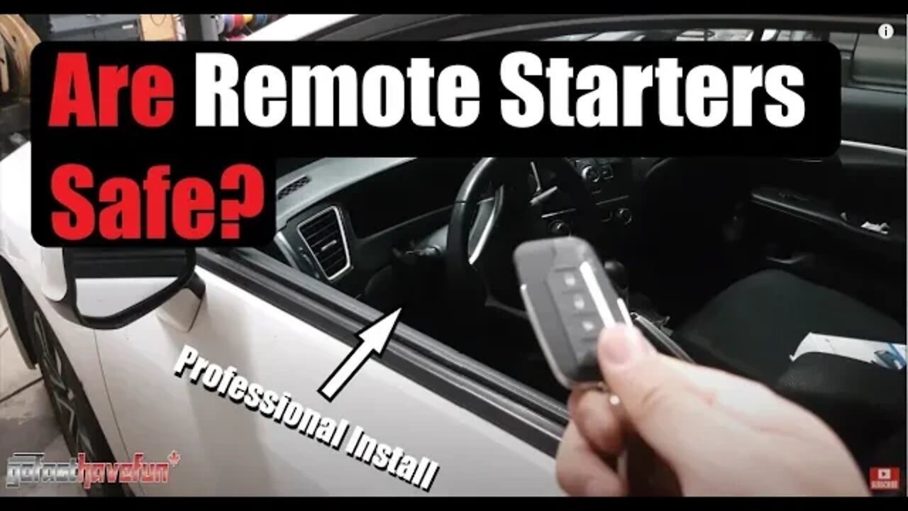 Are REMOTE STARTERS safe / Bad for your car? | AnthonyJ350