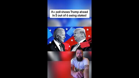 A+ poll results show Biden getting crushed by Trump in 5 out of 6 swing states!