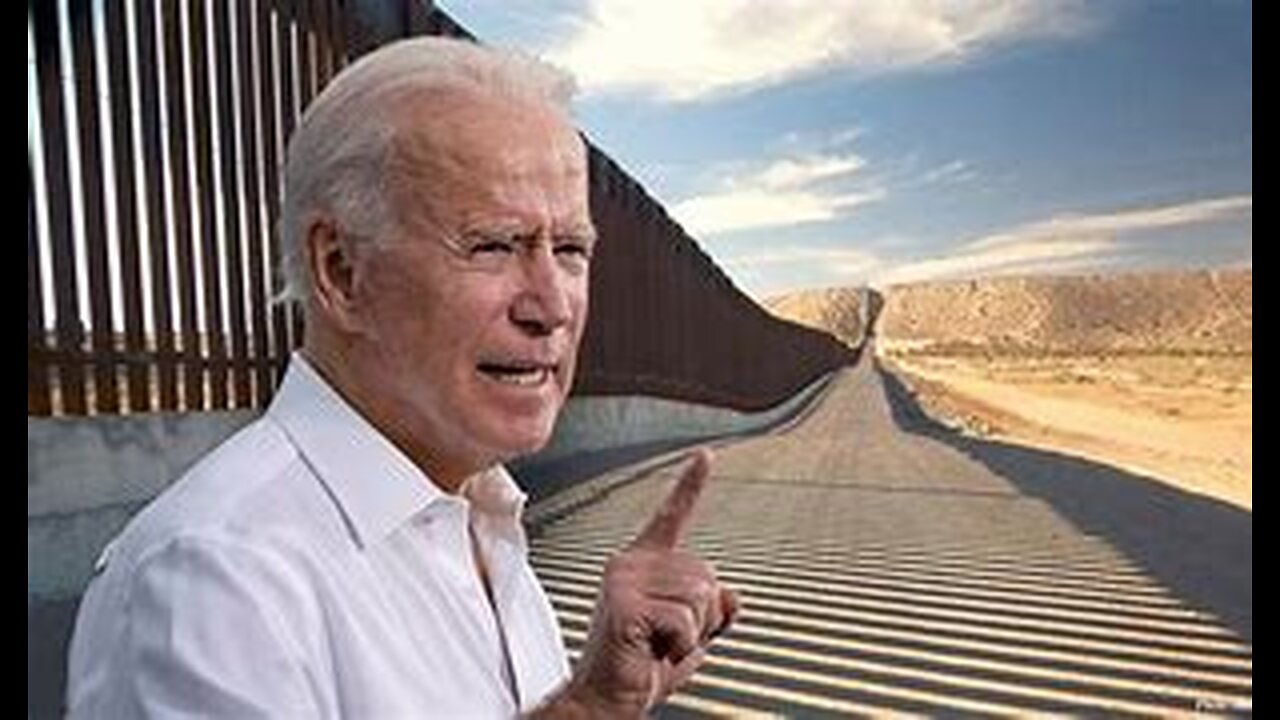 Trump Slams Biden: Selling Border Wall Materials Is 'Borderline Criminal