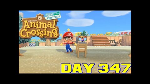 Animal Crossing: New Horizons Day 347 - Nintendo Switch Gameplay 😎Benjamillion